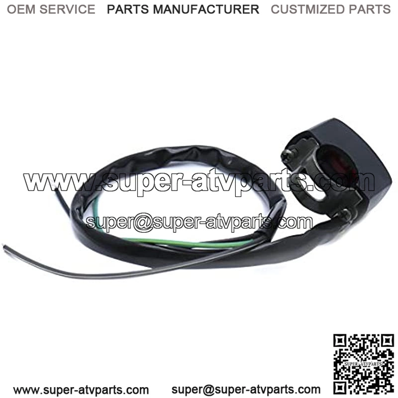 2 Pcs Motorcycle ATV Handlebar ON Off Switch for Headlight Angel Eyes Spotlight, Fit for 7/8" Handlebar - Image 3