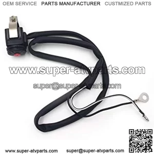 7/8" Kill Stop Handlebar Control Switch Horn Button Compatible With Quad ATV New [B073W181S1]