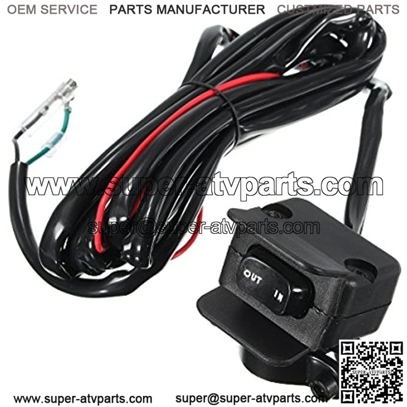 Winch Rocker Switch Handlebar Control Line ATV/UTV Accessories - Image 2