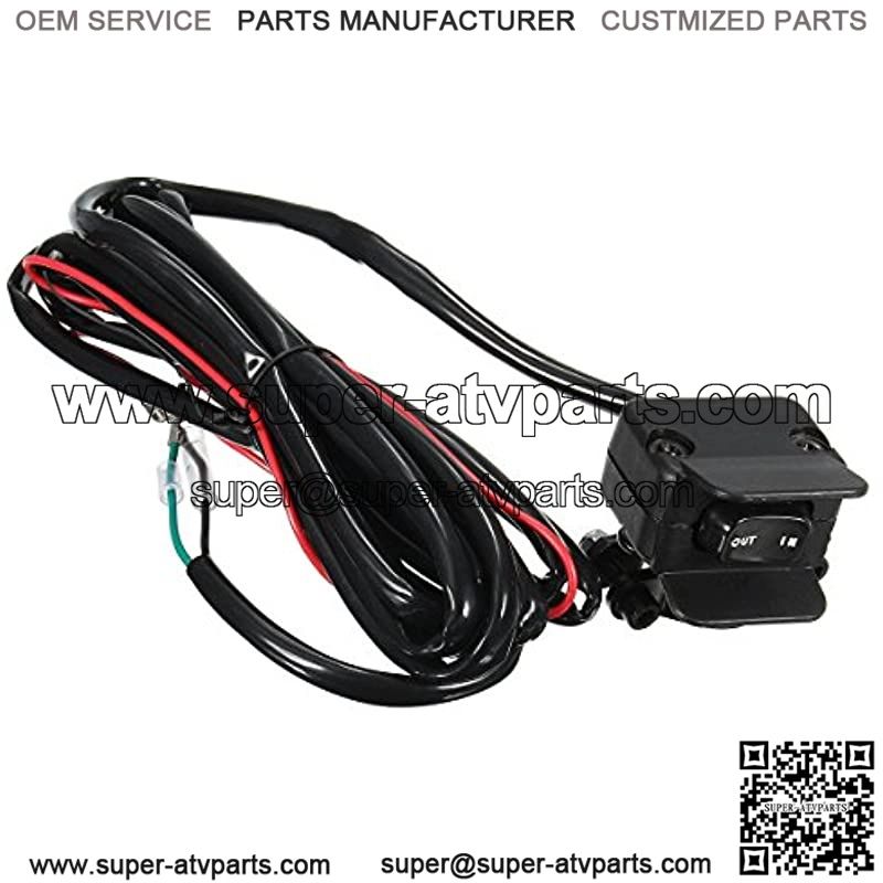Winch Rocker Switch Handlebar Control Line ATV/UTV Accessories - Image 3