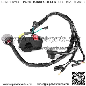 Motorcycle Left Handlebar Control Switch, Motorcycle Handlebar Switch Left 35200HB9020 Fit for ATV TRX250R 19861989