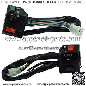 Motorcycle Handlebar Control Switches Motocross ATV Off-Road Dirt Pit Bike Scooter Motorbike Switch Accessories