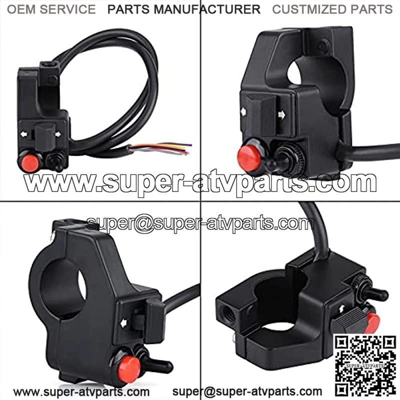 22mm Motorcycle ATV Handlebar Headlight Mount Push Horn Turn Switch for Honda for Yamaha for BMW GS + motorcycle control left motorcycle handlebar Handlebar Switch Motorcycle Switch M - Image 4