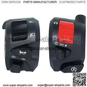 7/8" 22mm Handlebar Mount Switches Headlight Horn Turn Signal Start Kill Switch for Honda Grom MSX125