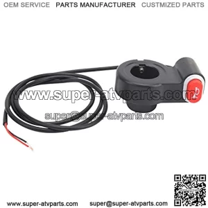 Universal 7/8inch 22mm Handlebar Switch Horn Button for Motorcycle Motorbike Quad