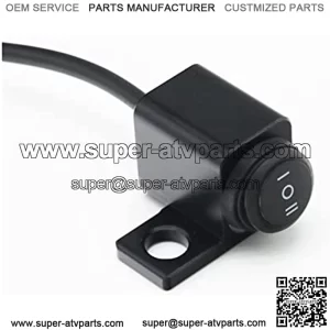 Motorcycle Switches ON Off ON Switch Handlebar Control Switch for Headlight High Low Beam Fog Light Screw Mount (Color : FZ2756-left Hole)