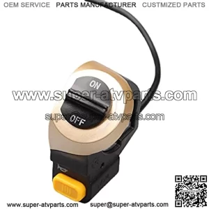 Far and Near Light Horn Turn Signal, 2 in 1 Scooter Mountain Bike Light Horn, Electric Motorcycle Fog lamp/Driving Light Switch, General Handlebar Switch, Scooter Electric Headlight Switch
