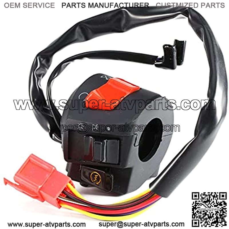 2X Motorcycle 7/8" Handlebar Horn Turn Signal Headlight Electrical Start Switch Control Switches Universal Motorcycle Parts - Image 3