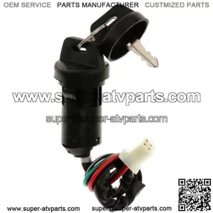 Generic Paquete de 4-10 Llaves de Encendido Scooter ATV ciclomotor Kart Motocicleta el??ctrica Interruptor de Bloqueo 4, 6 Piezas