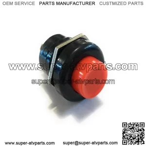 Golf Cart Horn Button 12-Volt Universal Dash Mount Switch, Club Car EZGO Yamaha