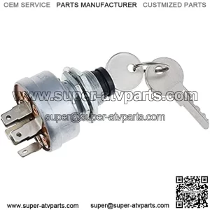 Starter Ignition Switch for John Deere 130 160 165 170 175 180 185 240 245 260 265 285 320 500 EZTrak Ztrak Z225 Z235 Z245 Z255 Z335 Z345 Z425 Z435 Z445 Z465 Z510A Z520A Z525E Z625