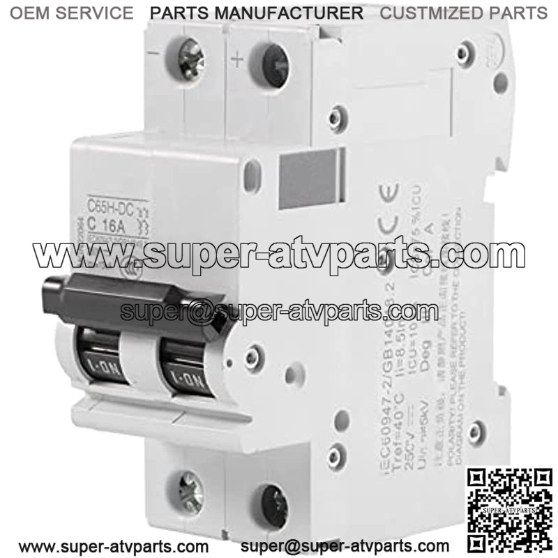 2 Wires Ignition Switch Key Starter Switch with 2 Keys On-Off for Electric Scooter ATV Moped Go Kart (Picture is displayed incorrectly, Please Refer to The Picture Shown in The Comment for Details)