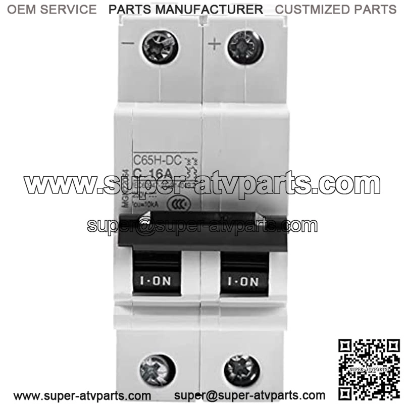 2 Wires Ignition Switch Key Starter Switch with 2 Keys On-Off for Electric Scooter ATV Moped Go Kart (Picture is displayed incorrectly, Please Refer to The Picture Shown in The Comment for Details) - Image 2