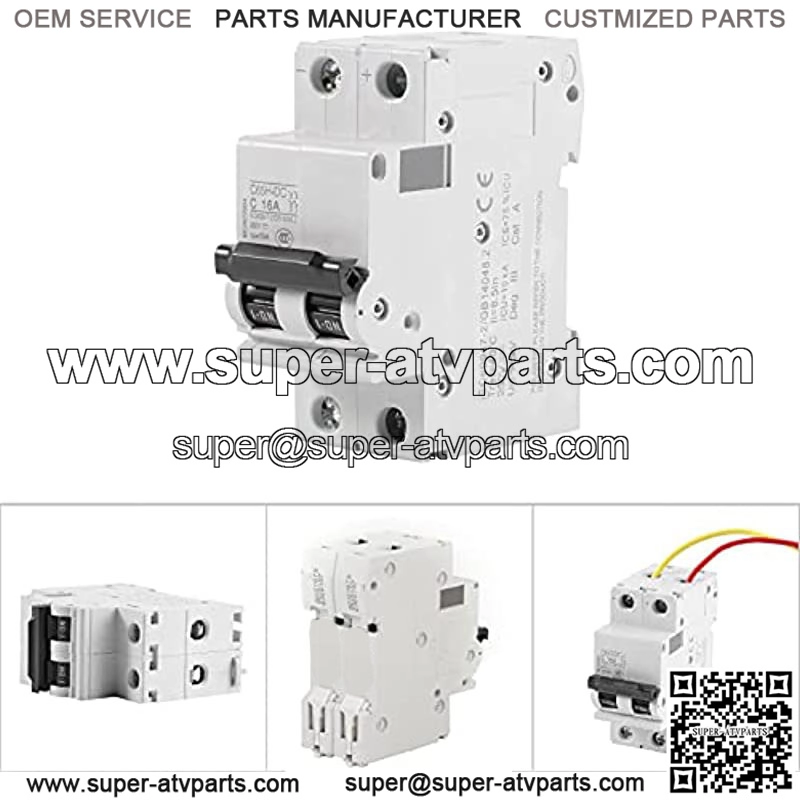 2 Wires Ignition Switch Key Starter Switch with 2 Keys On-Off for Electric Scooter ATV Moped Go Kart (Picture is displayed incorrectly, Please Refer to The Picture Shown in The Comment for Details) - Image 3
