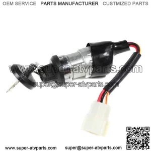 3-Wire Ignition Key Switch for Go Karts & UTVs