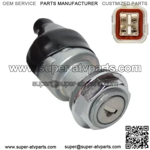 4-Wire Ignition Key Switch for ATV's / UTV's - Version 52