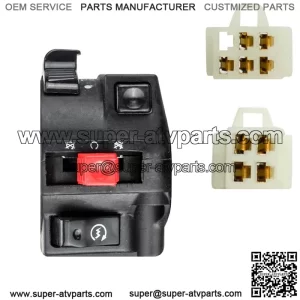 ATV Handlebar Switch for 50cc-300cc (9 Wire / Left)