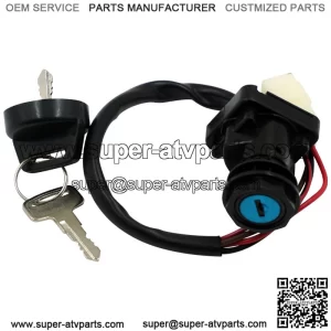 Motorcycle modification accessories electric door lock ATV Polaris Trail Blazer 250 1999 front ignition lock