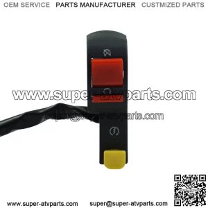 KG-012 factory direct sale motorcycle off-road vehicle ATV accessories handle seat headlight flameout start switch GY200