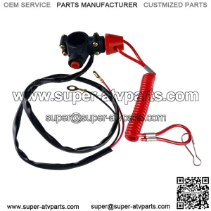 Off-road vehicle ATV flameout switch all-terrain vehicle safety engine emergency power-off ATV 49c mini switch