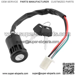Off-road motorcycle modification accessories universal small high race ATV beach car start ignition switch electric door lock key