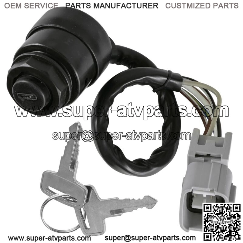 27005-0036 270050036 Ignition Switch with Key for Kawasaki UTV - Image 3
