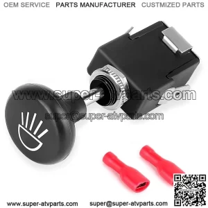 Golf Cart Push Pull Headlight Switch for Yamaha Club Car EZGO UTV, ATV 12V
