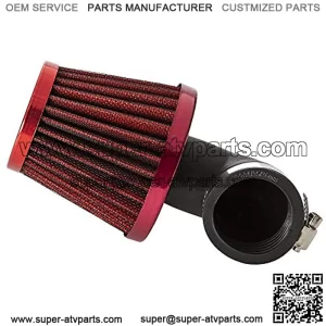 35mm Air Filter 50cc 2 Stroke 90 degree angled Scooter Motorcycle ATV Pocket Bike,