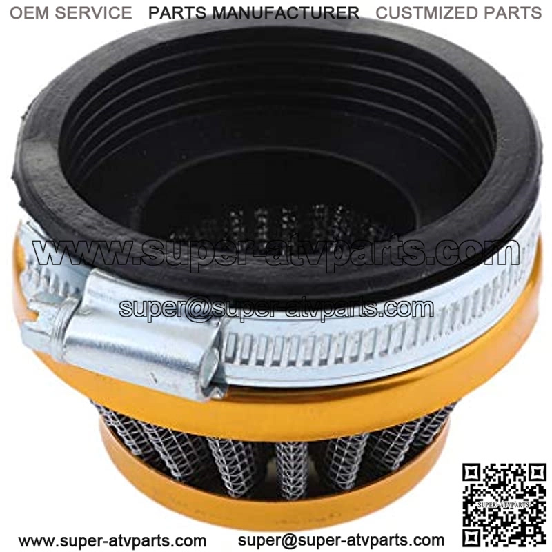 1 Piece 58mm Motorcycle Air Filter Cleaner Mini Moto Air Filter for Dirt Motorcycle, Motorized Bike