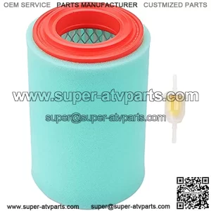 2pcs YFM250 YFM400 Air Filter Compatible with Yamaha Big Bear 400 Bear Tracker Bruin 250 YFM250X YFM250B ATV 4XE-E4450-00-00 1P0-E4450-00-00