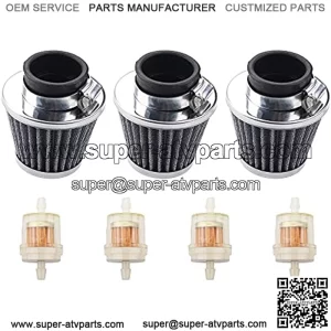 35mm Air Filter Compatible With Chinese 50cc 70cc 90cc 110cc ATV Parts Dirt Bike Air Filter CRF50 70 90 XR50 70 90 Pit Bike Parts Taotao Scooters Go Karts(Pack of 3)