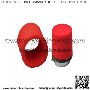 39 mm 2-Part Foam Performance Air Filter for 125cc/150cc ATVs, Dirt Bikes, Go-Karts, & Scooters
