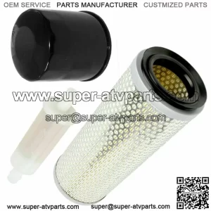 In Line Fuel Oil Air Filter Breather Kit For Polaris Ranger 500 4X4 6X6 2007-13
