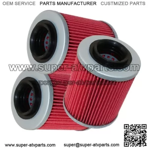 3 Pack Oil Filter for Bombardier DS650 Baja X 2003-2007