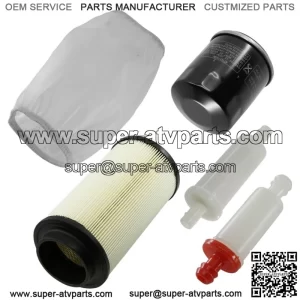 In Line Fuel Oil Air Filter Breather Kit For Polaris Magnum 500 4x4 1999-2003