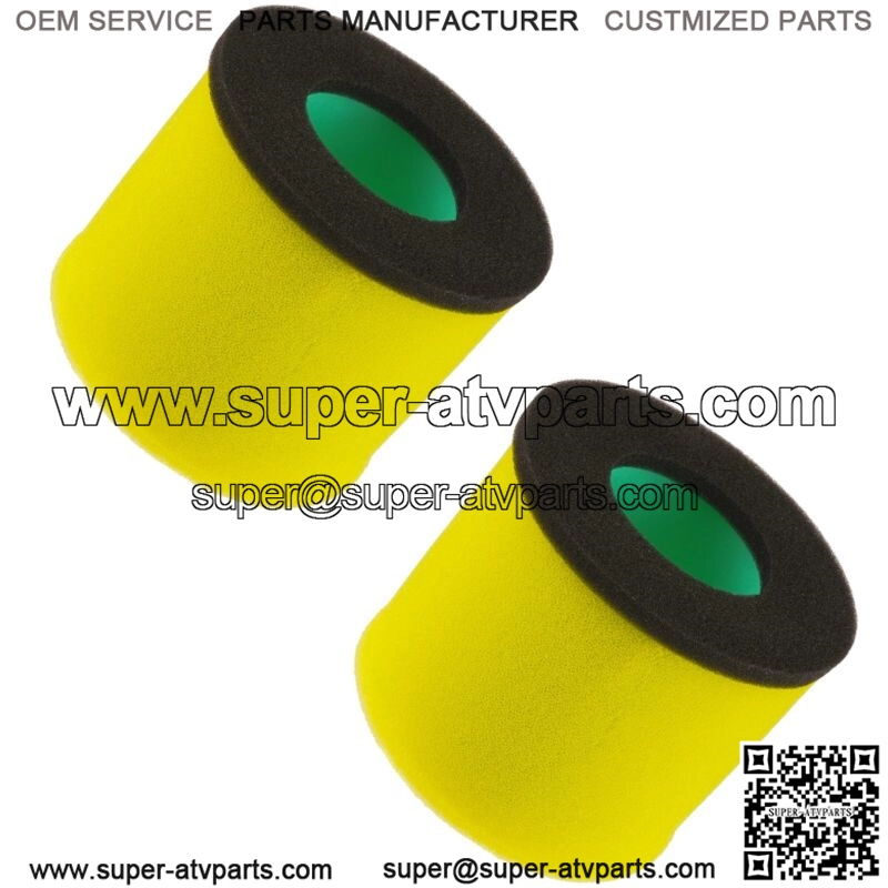 2 x Air Filter Cleaner For Suzuki Quadracer 450 LT-R450 LTR450 2x4 2006-2009