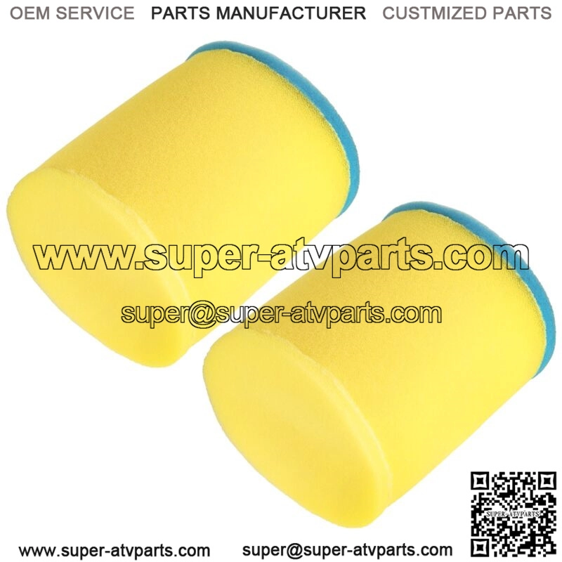 2x Air Filter Cleaner For Suzuki LT-Z400F Quadsport Z400 2X4 2003 2004 2005-2007 - Image 3