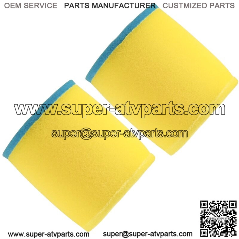 2x Air Filter Cleaner For Suzuki LT-A400F LT-F400 LT-F400F Eiger 400 2X4 2002-07 - Image 4