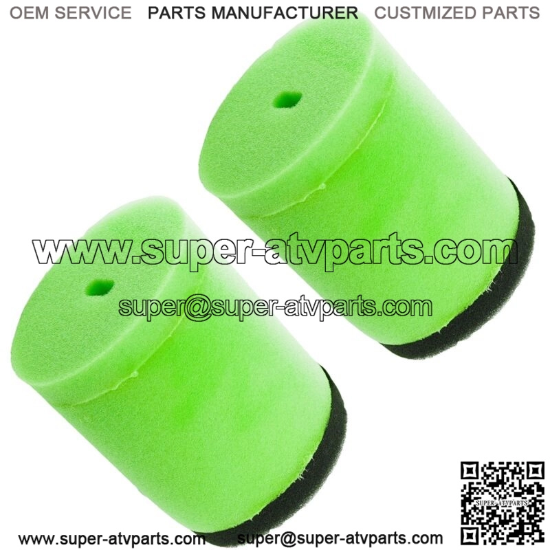 2x Air Filter Cleaner For Suzuki QuadRunner Quad Runner LT-F250F 4x4 1999-2002 - Image 3