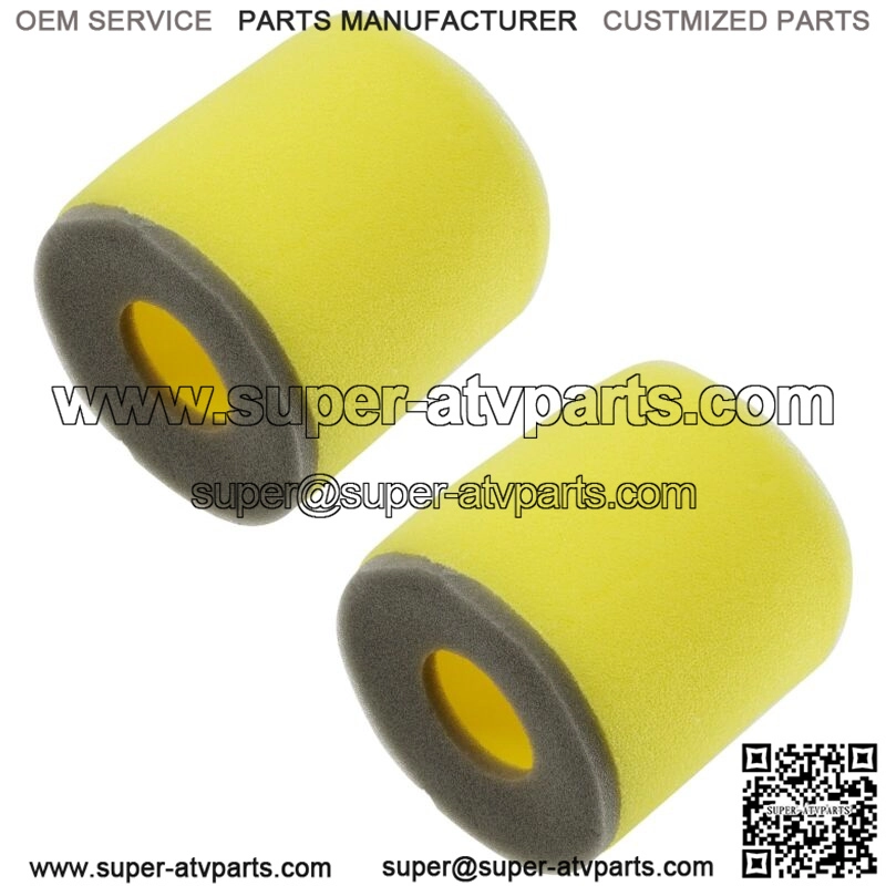 2x Air Filter Cleaner For Suzuki LT-Z250 QuadSport Z 2004 2005 2006 2007-2009