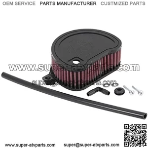 Engine Air Filter: High Performance, Premium, Powersport Air Filter: Fits 2004-2014 YAMAHA (XV1700 Road Star S, Silverado S, Midnight, Cast Wheels, XV1700PCM, Warrior) YA-1704