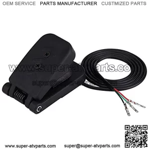 Motorcycle Pedal Rubbers ATV Foot Accelerator Throttle Speed Control Universal for Electric Bikes, Scooters, ATV