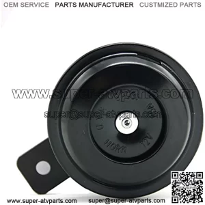 1PCS Universal Motorcycle Electric Horns Auto Horns Loud 12V 1.5A 105db Waterproof Round Loud Horn Speakers