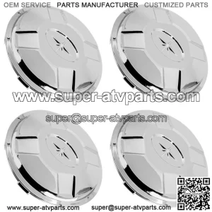 Front & Rear Wheel Hub Cover for Polaris Sportsman 550 Touring 2010-2014 / 4x