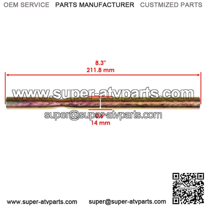 2HR-23831-01-00 2HR238310100 Left & Right Tie Rod For Yamaha QTY 2 - Image 2