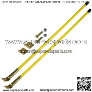 Snow Plow Blade Guide Markers 26" Bolt on For Myers Buyers 09916 1308005 Yellow