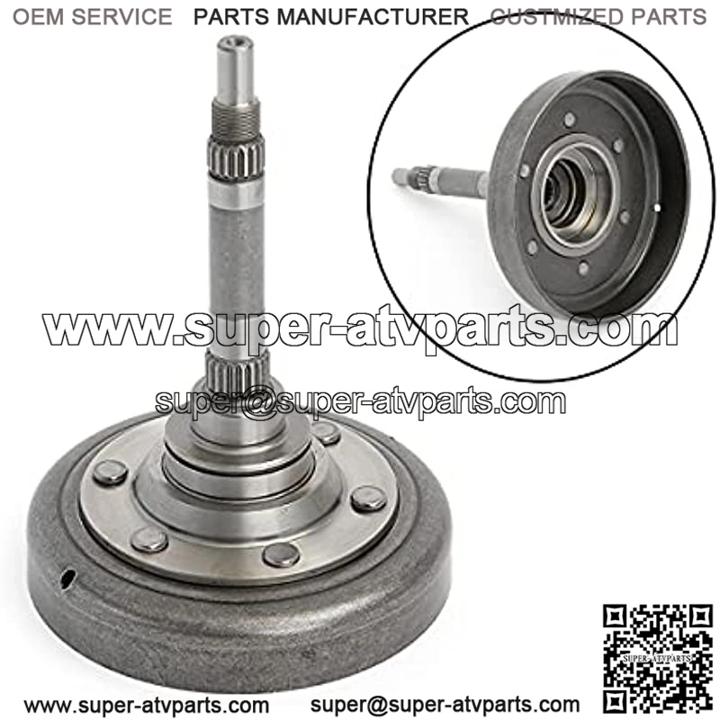 Wet Clutch Kit,Housing/Primary Clutch Sheave/Sheave Fixed/Shoe/Nut/Bearing/oil Filter/Gasket/Seal/Belt for HiSUN UTV 400,MASSIMO,SUPERMACH,Q link,YS400,UTV400 MSU400 - Image 3
