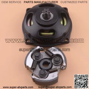 47cc 49cc mini bike big gear size 6t clutch bell for mini moto pit bike quad bike