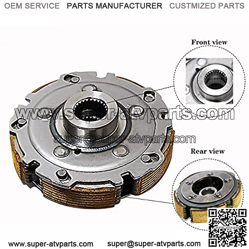 Wet Clutch Rebuild Kit,Shoe,Drum,Bearing,Filter,Nuts Fits for UTV 500 700,HS700,MSU500,Bennche COLEMAN POWERSPORTS QLINK Supermach - Image 3