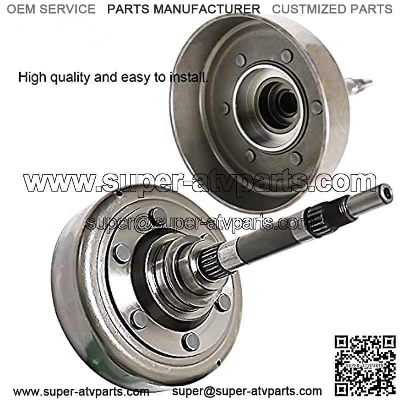 Wet Clutch Shoe Kit with Drum Bearing Seal Oil Filter Nuts For UTV ATV 500 700 HS 700 MSU 500 BENNCHE COLEMAN POWERSPORTS YARDSPORT SUPERMACH QLINK - Image 2